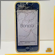 APPLE IPHONE 5C 8GB A1507 BIANCO ⚪️ FUNZIONANTE SCHERMO ROTTO HS + COVER OMAGGIO