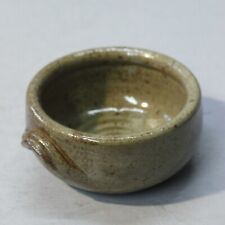 Bol à oreilles en grès pyrité par Guy Baudat, France XXème