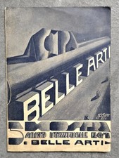 V MOSTRA INTERPROVINCIALE D'ARTE FASCISTA GENOVA 1934 BELLE ARTI