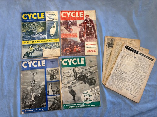 Vintage cycle magazine lot - vintage,