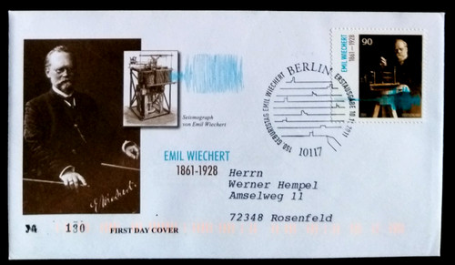 Brd 2011 fdc 150 compleanno - brd, 150°