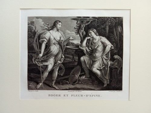 Incisione rame antica 1803 - incisione,