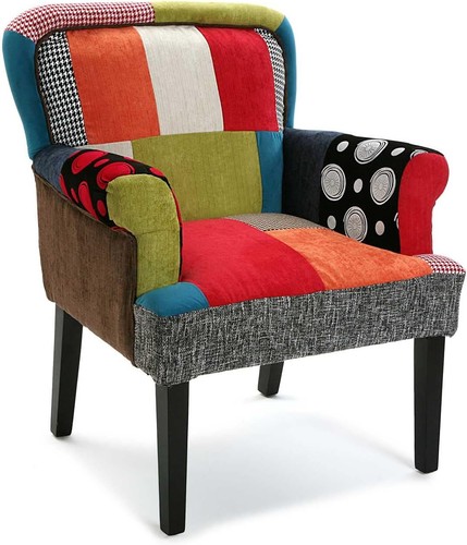 Poltrona patchwork - in,
