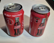 2 LATTINE COCA COLA SEMI PIENE