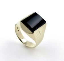 Anello Sigillo Uomo 333 Oro -