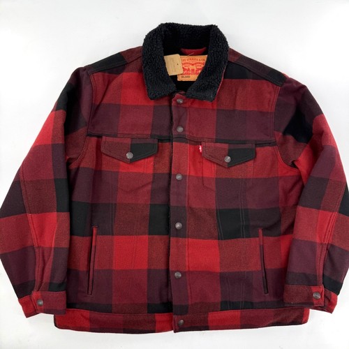 Giacca camionista sherpa levis - giacca,