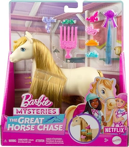 Barbie pony tornado - barbie, tornado,