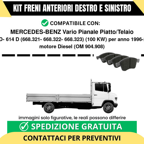 Pastiglie freno anteriori - pastiglie,