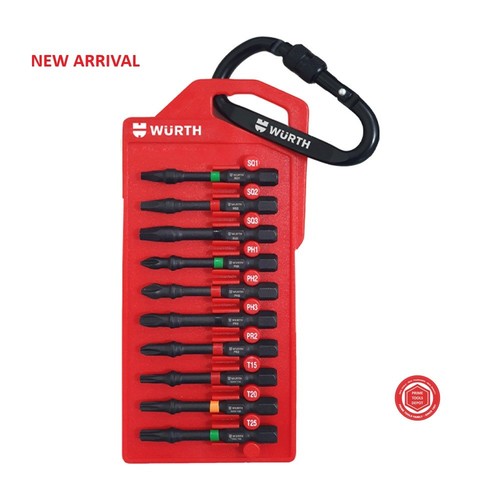 Würth set punte avvitatore - set,