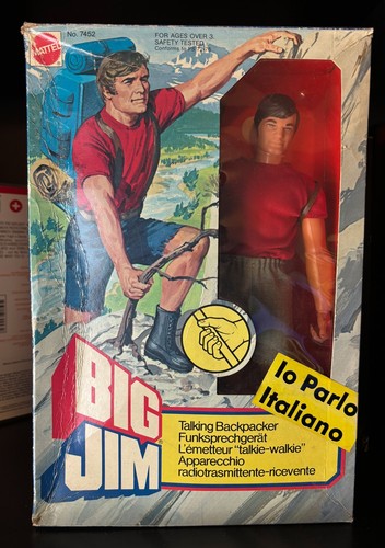 Big jim parlante - jim, scatola