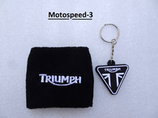 POLSINO SERBATOIO OLIO  FRENI  TRIUMPH   +  PORTACHIAVI  PVC 