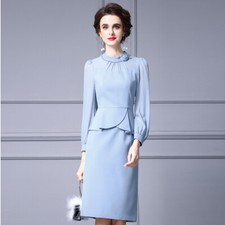 Abito blu primavera 2025 nuovo