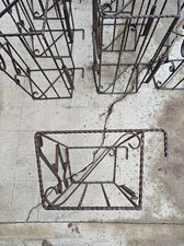  FIORIERA DA BALCONE balconiera IN FERRO  12 pezzi