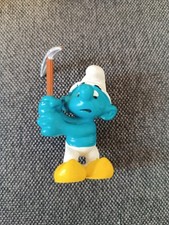 Smurfs Smurf Puffo Con Piccone Schleich 1980