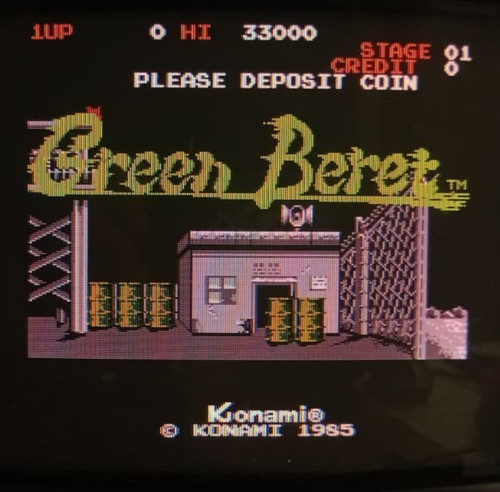Berretto verde 1985 - berretto, konami