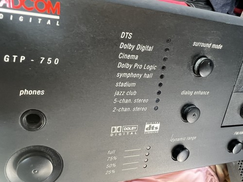 Adcom gtp 750 - gtp,