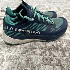 La Sportiva Kaptiva Blue Opal/Aqua Hiking Trail Running Shoes Women’s Size 6.5