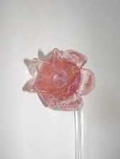 LAMPADARIO MURANO VENICE  RICAMBIO SPARE PART RECHANGE   FIORE LILLA  S 18