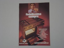 advertising Pubblicità 1974 CUCINA ARISTON