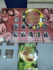 Album figurine Merlin IL SIGNORE DEGLI ANELLI - Completo Con Poster Buone Condiz