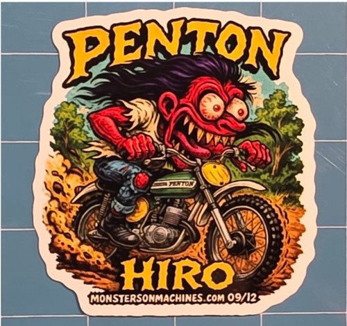 Adesivo penton hiro - adesivo, bici