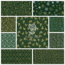 Tessuto Verde Natale John