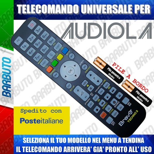 Telecomando universale audiola - universale,