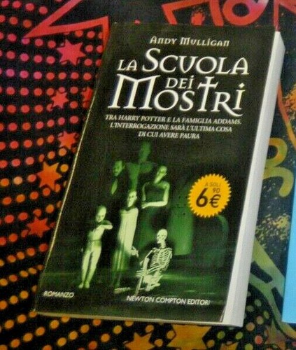 Libro scuola dei mostri - libro,