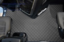 SET TAPPETI + COPRICOFANO ECOPELLE GRIGIO PER IVECO STRALIS HI-WAY AUTOMATICO