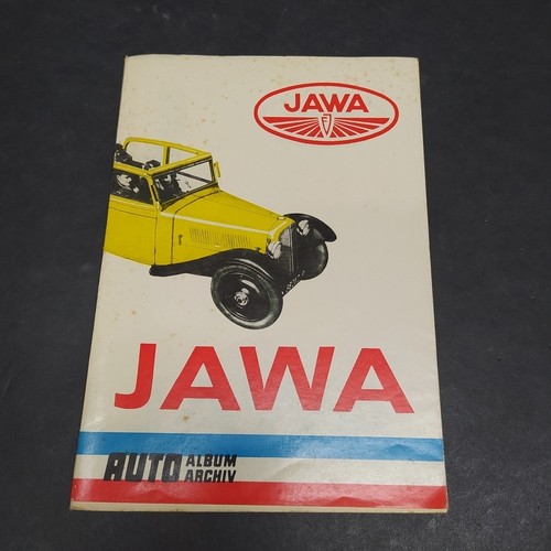 Libro sulle vetture jawa auto - jawa,
