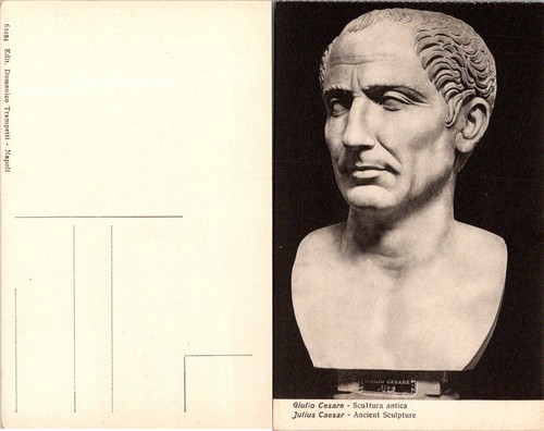Cartolina giulio cesare - cartolina,