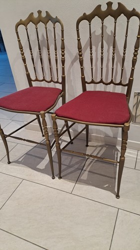Coppia sedie vintage schienale - coppia,