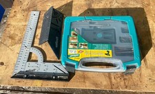 Set Attrezzi Wolfcraft ,squadra metallo e plastica, Kit Forature oblique