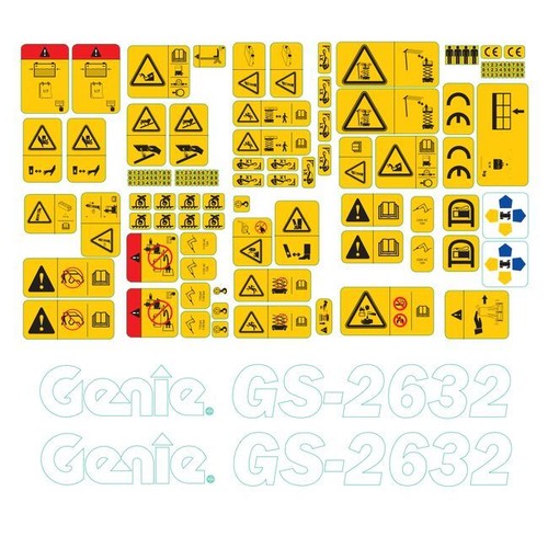 Set decalcomanie genie - set, "genie