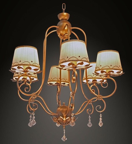 Lampadario classico ferro - lampadario,