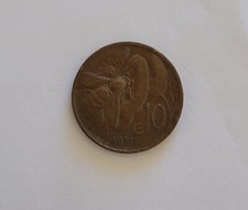 Moneta 10 Centesimi Ape 1921