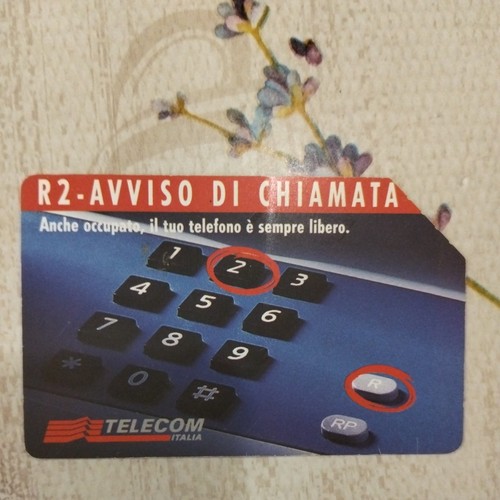 Scheda telefonica rara - scheda,