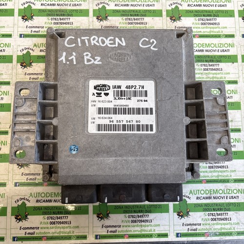 Centralina motore citroën 2 - c,