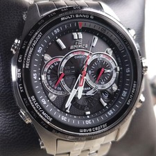 Orologio Radio Solare Casio Edifice EQW M710 10 Bar Analogico Data Giorno Giappone