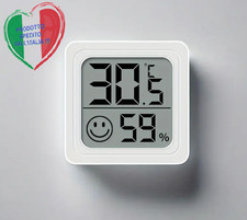Termometro Temperatura Igrometro Umidità Casa Digitale Interno Esterno Display