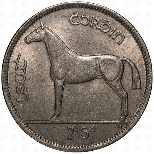 Moneta mezza corona irlanda - moneta,