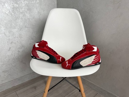 Scarpe alte rosse vintage puma - vintage,