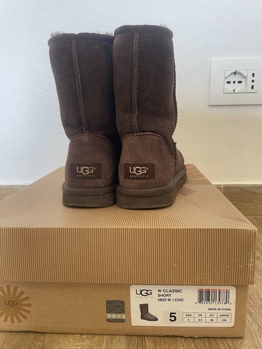 Ugg classic short - classic, chocolate