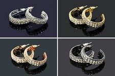 Creole Con Zirconia Orecchini