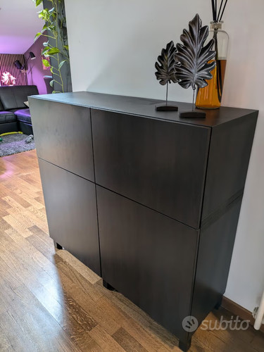 Mobile elegante legno nero - in,