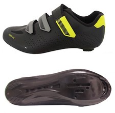 ROAD BIKE SHOES WITH 3 STRAPS COMPATIBLE LOOK SPD CLEATS EUR SIZE FROM 36 TO 47