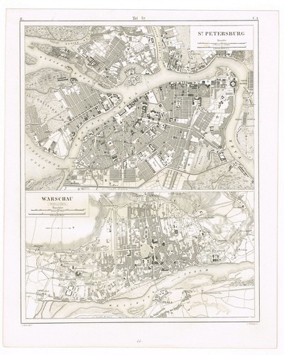 Antica stampa vintage 1851 - stampa,