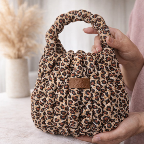 Borsa maglia grossa modello - borsa,