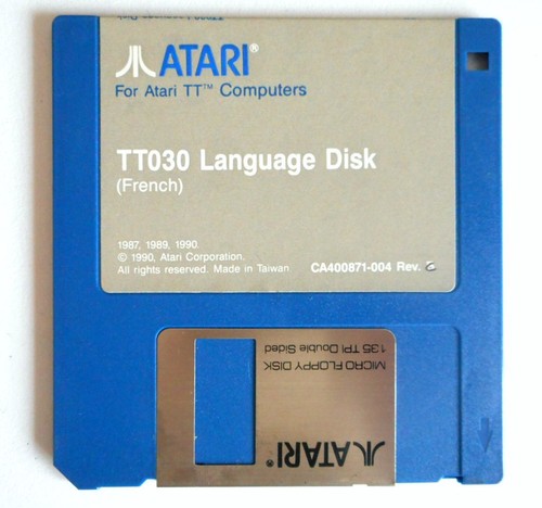 Disquette atari 030 - atari, tt