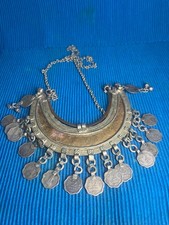 Collana moneta tribale - , vintage